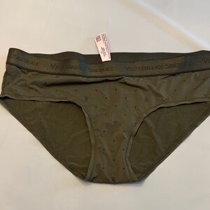 Victoria's Secret Dark Green Briefs (Hipster style) seamless style material